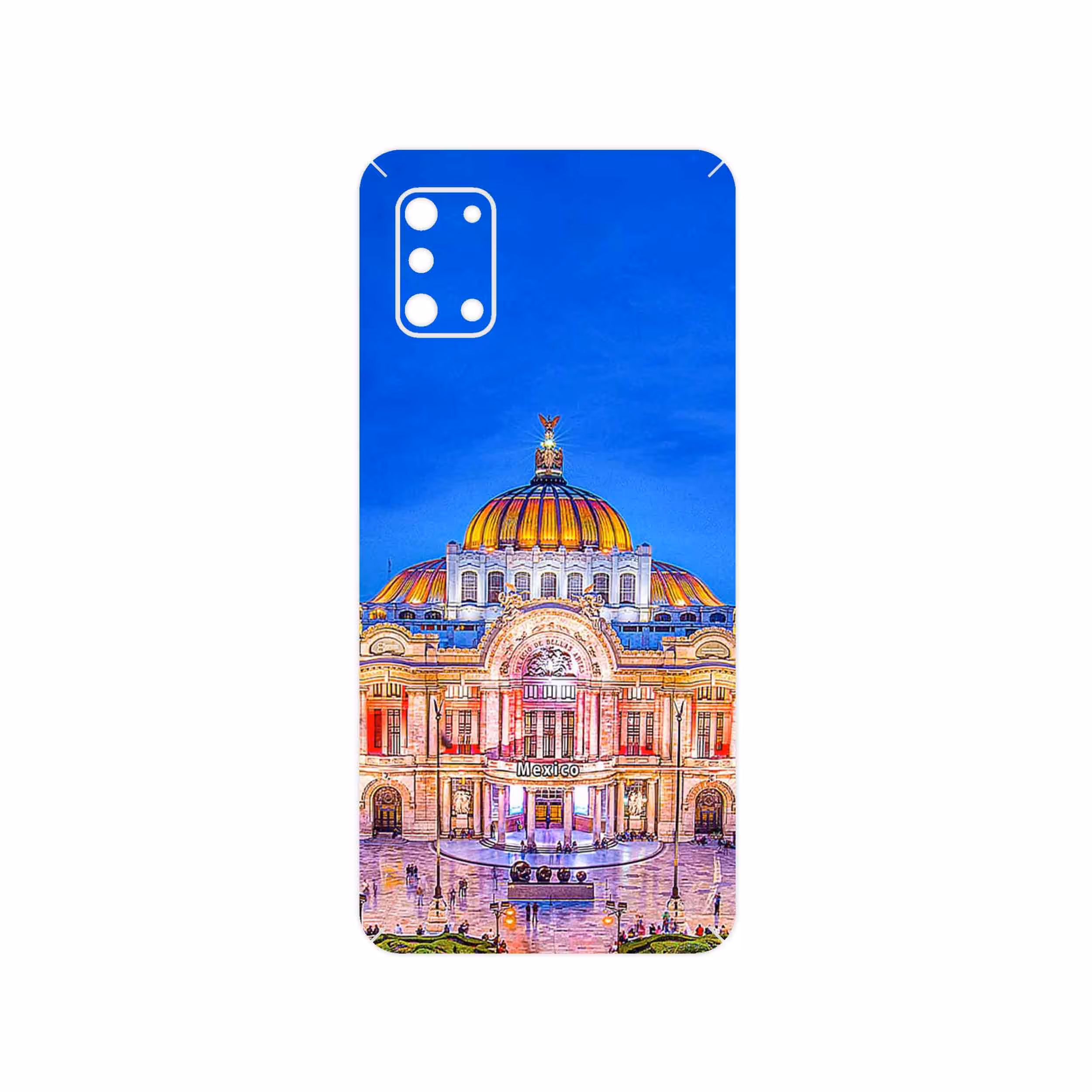 برچسب پوششی ماهوت مدل Mexico City مناسب برای گوشی موبایل سامسونگ Galaxy A31