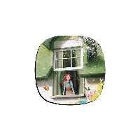 زیر لیوانی ترمه طراحان ایده مدل پنجره آرامش کد cfp420