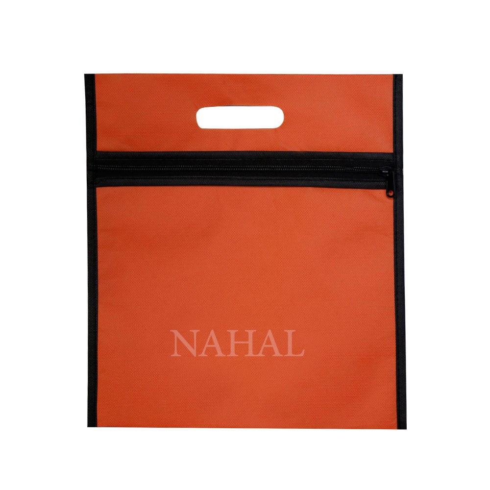 کیف بیمار زیپدارکد1001 رنگ نارنجی(بسته 25 عددی)