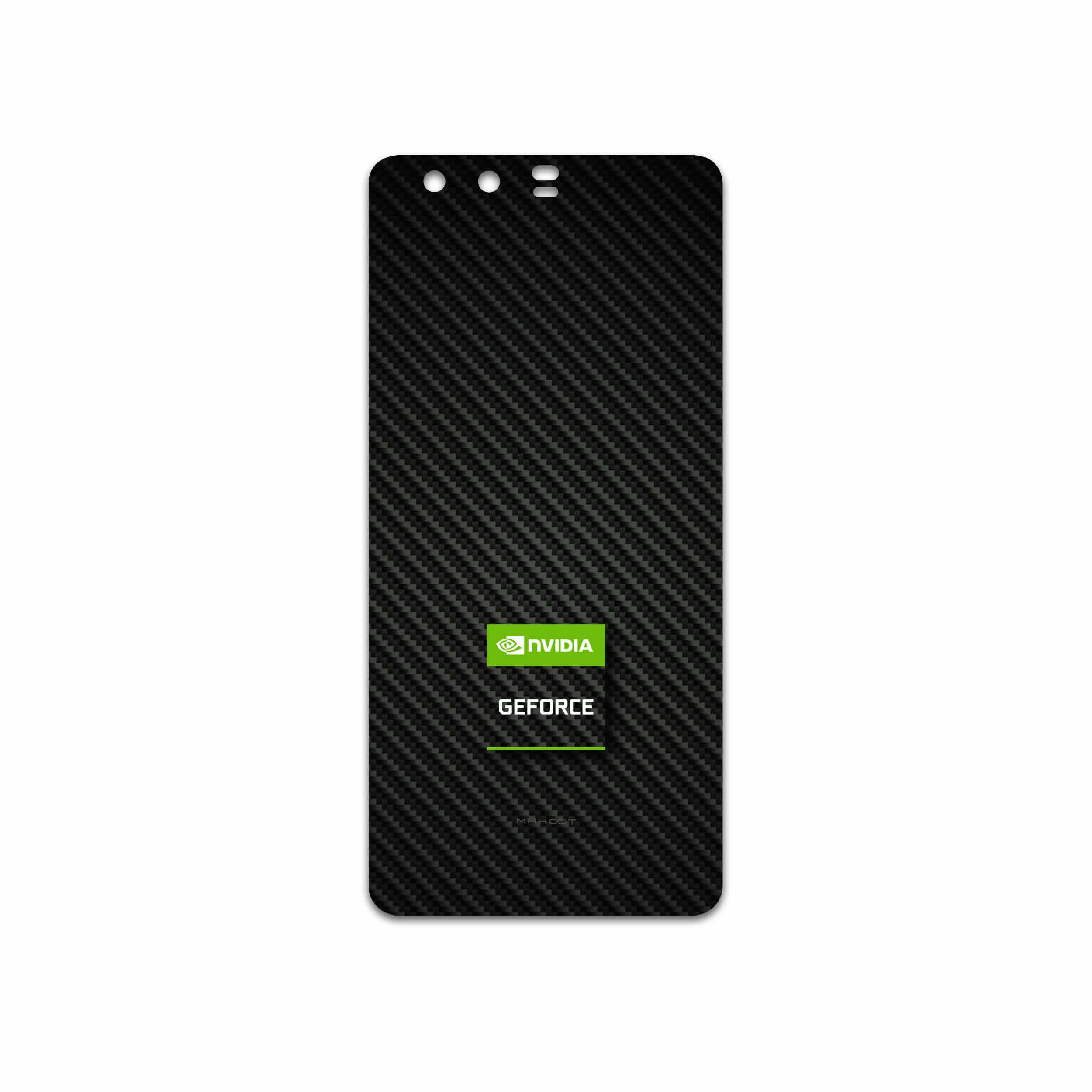 برچسب پوششی ماهوت مدل Nvidia Brand مناسب برای گوشی موبایل هوآوی P10 Plus