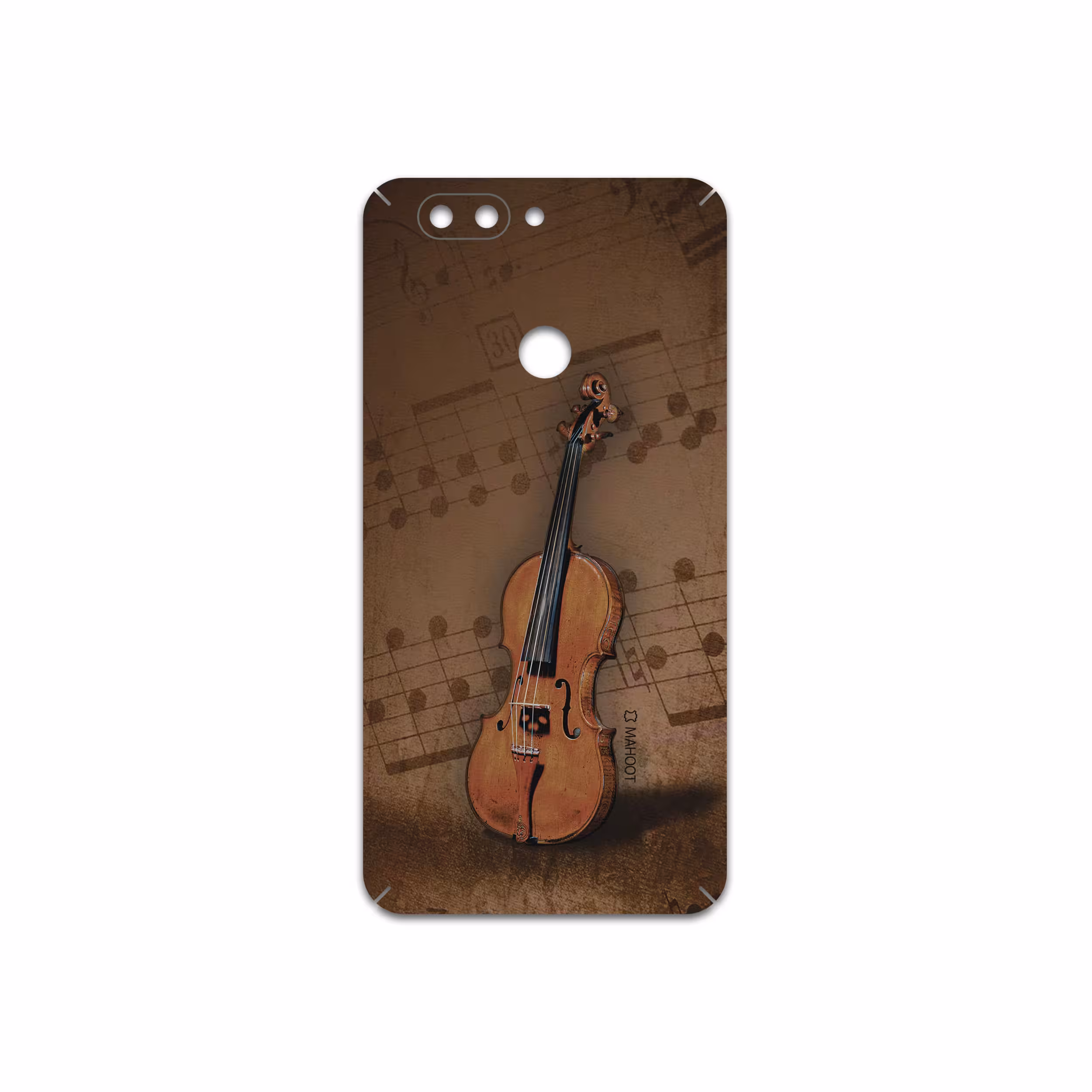 برچسب پوششی ماهوت مدل Violin-Instrument مناسب برای گوشی موبایل الفون P8 Mini