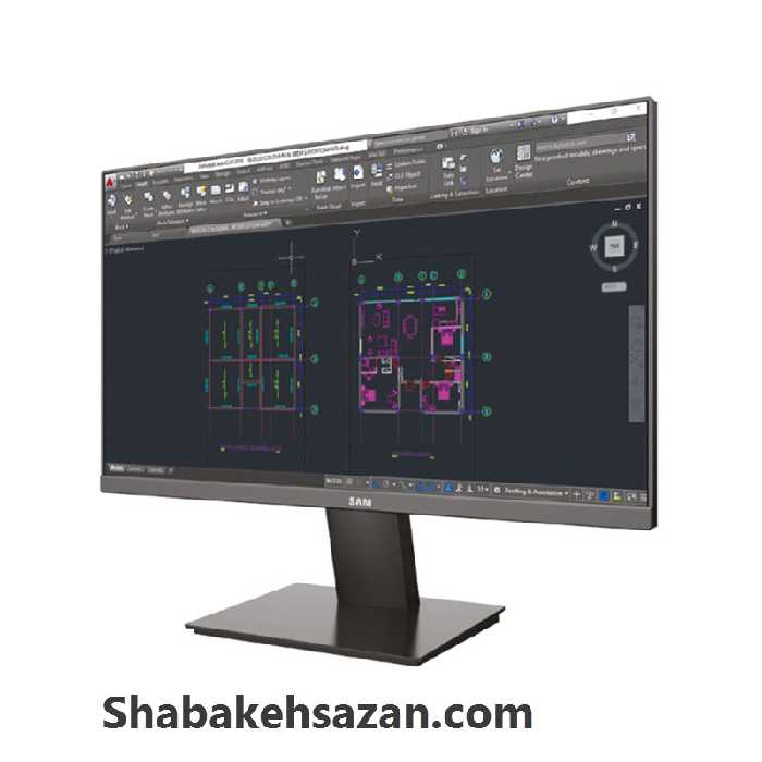 مانیتور سام الکترونیک مدل LS22RF625HHCHD سایز 22 اینچ