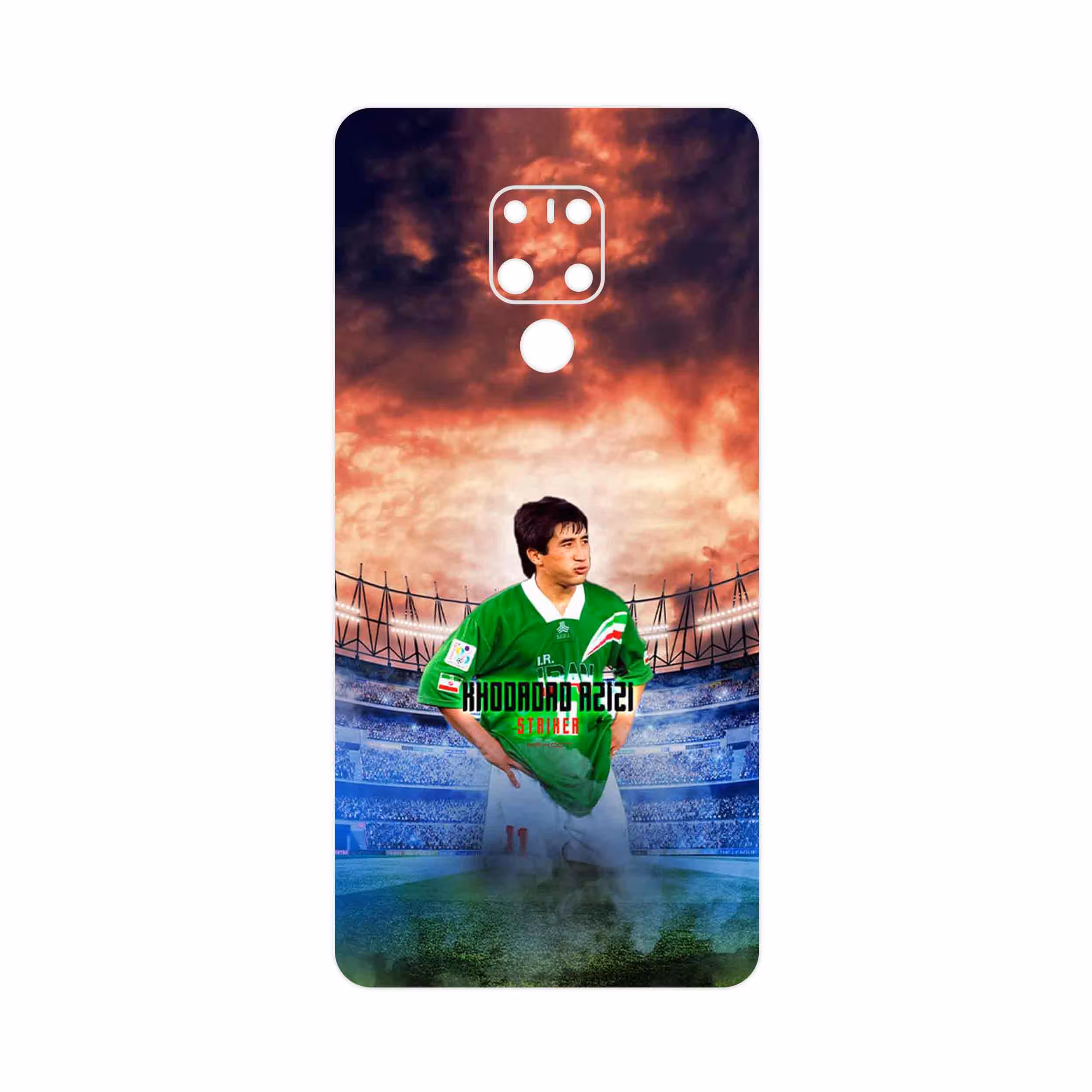 برچسب پوششی ماهوت مدل Khodadad Azizi مناسب برای گوشی موبایل هوآوی Mate 20 X