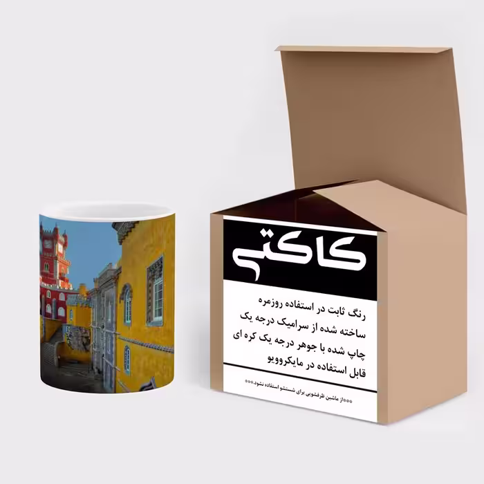 ماگ کاکتی طرح شهر مدل mgs15221