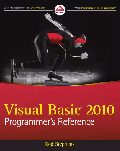 خرید و دانلود نسخه کامل کتاب Visual Basic 2010 Programmer’s Reference