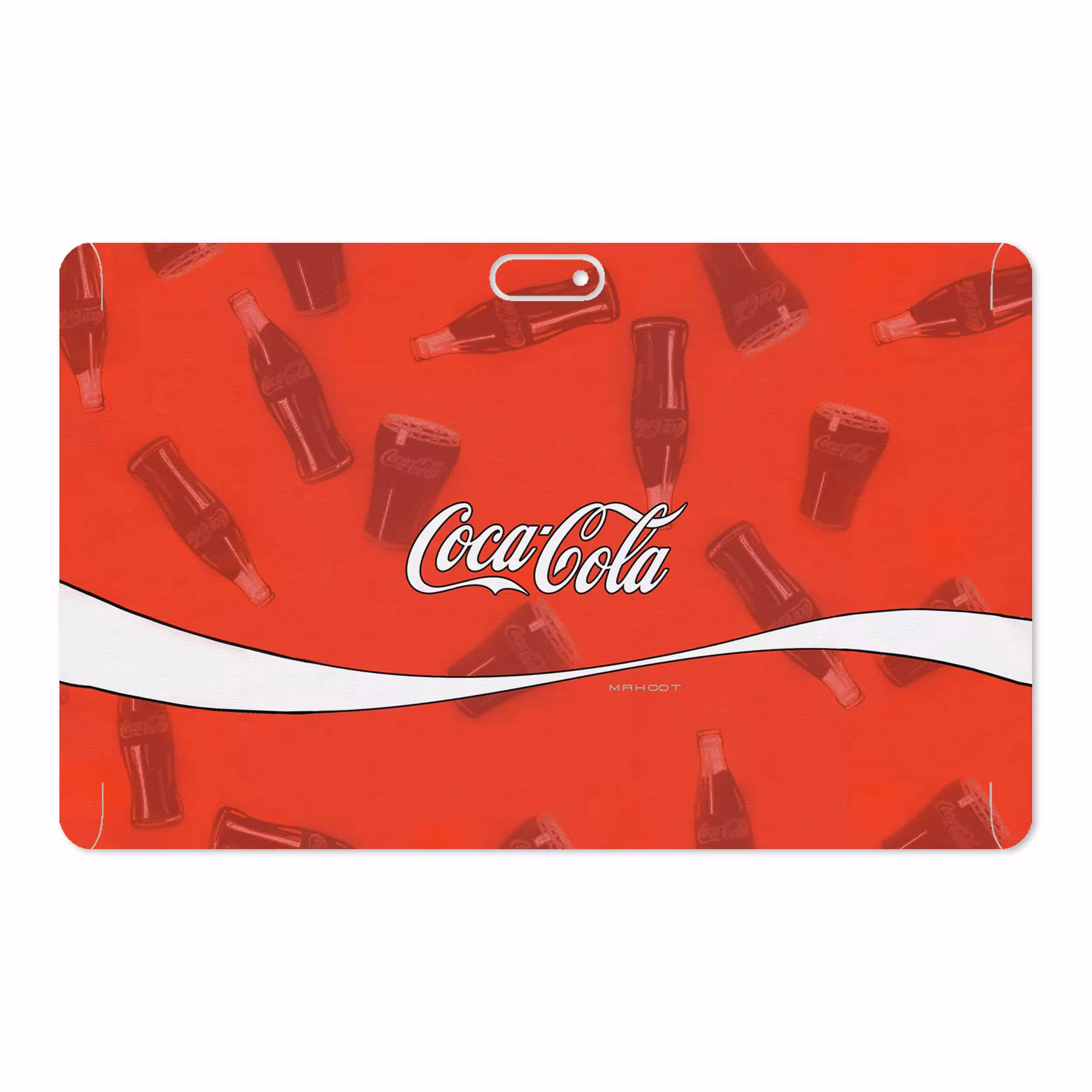 برچسب پوششی ماهوت مدل Coca-Cola-Logo مناسب برای تبلت جی ال ایکس W11 Plus