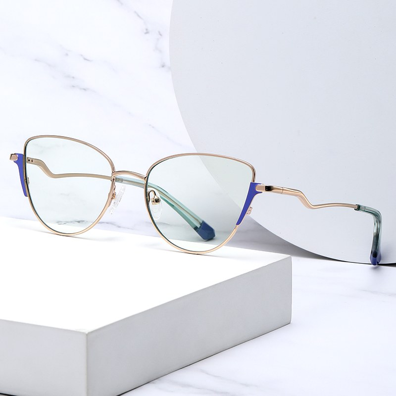 عینک فانتزی طبی زنانه فلزی JS8628