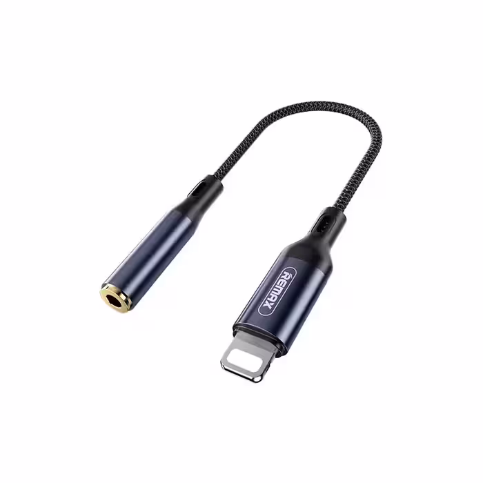 مبدل لایتنینگ به جک 3.5 میلی متری ریمکس مدل L-a13i