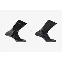 جوراب ورزشی مشکی مردانه و زنانه X خدمه 2 PACK اورجینال Salomon