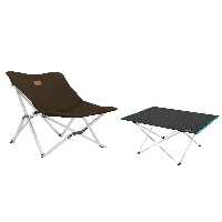 ست میز و صندلی کمپ چند رنگ کمپینگ متوسط ​​آلومینیوم اردوگاه 2 TuruncuFil