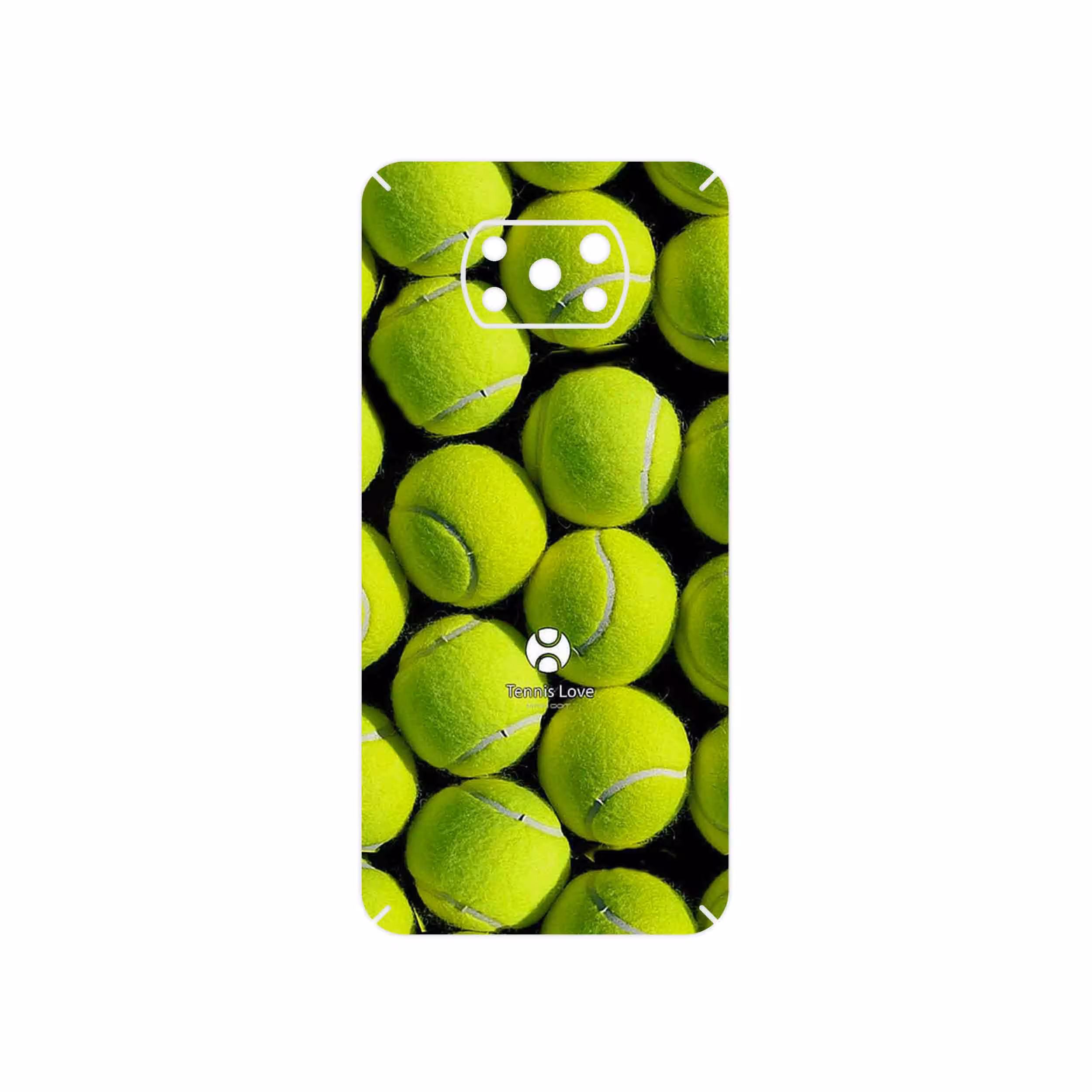 برچسب پوششی ماهوت مدل Tennis مناسب برای گوشی موبایل شیائومی Poco X3 NFC