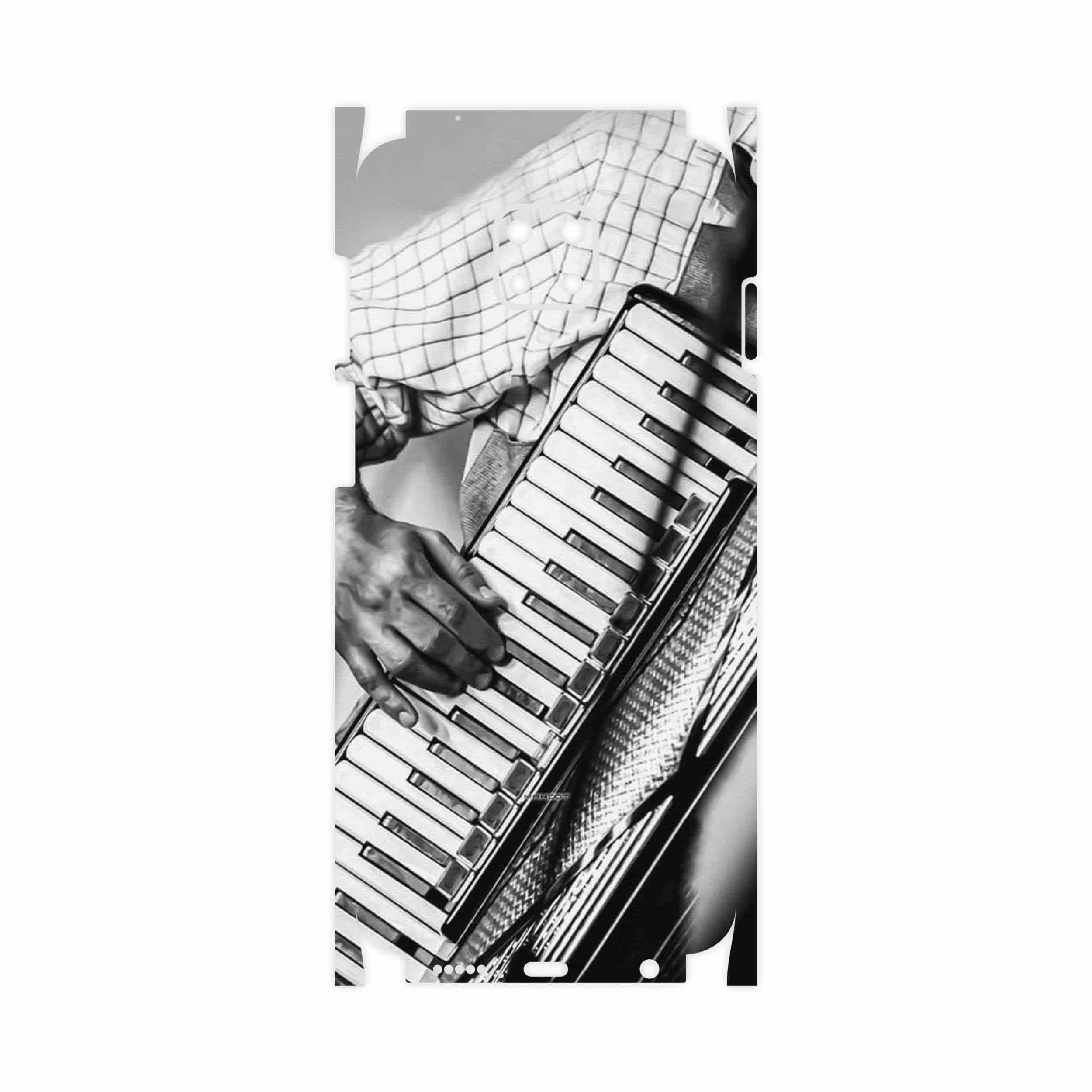 برچسب پوششی ماهوت مدل Accordion-FullSkin مناسب برای گوشی موبایل شیائومی Redmi Note 9 Pro