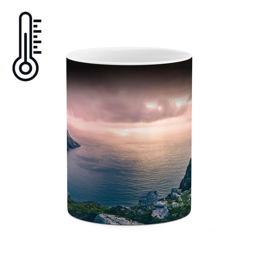 ماگ حرارتی طرح کوه و دریا مدل mgp00242