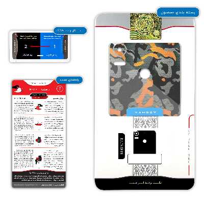 برچسب پوششی ماهوت مدل Autumn-Army مناسب برای گوشی موبایل اچ تی سی Desire 10 Pro