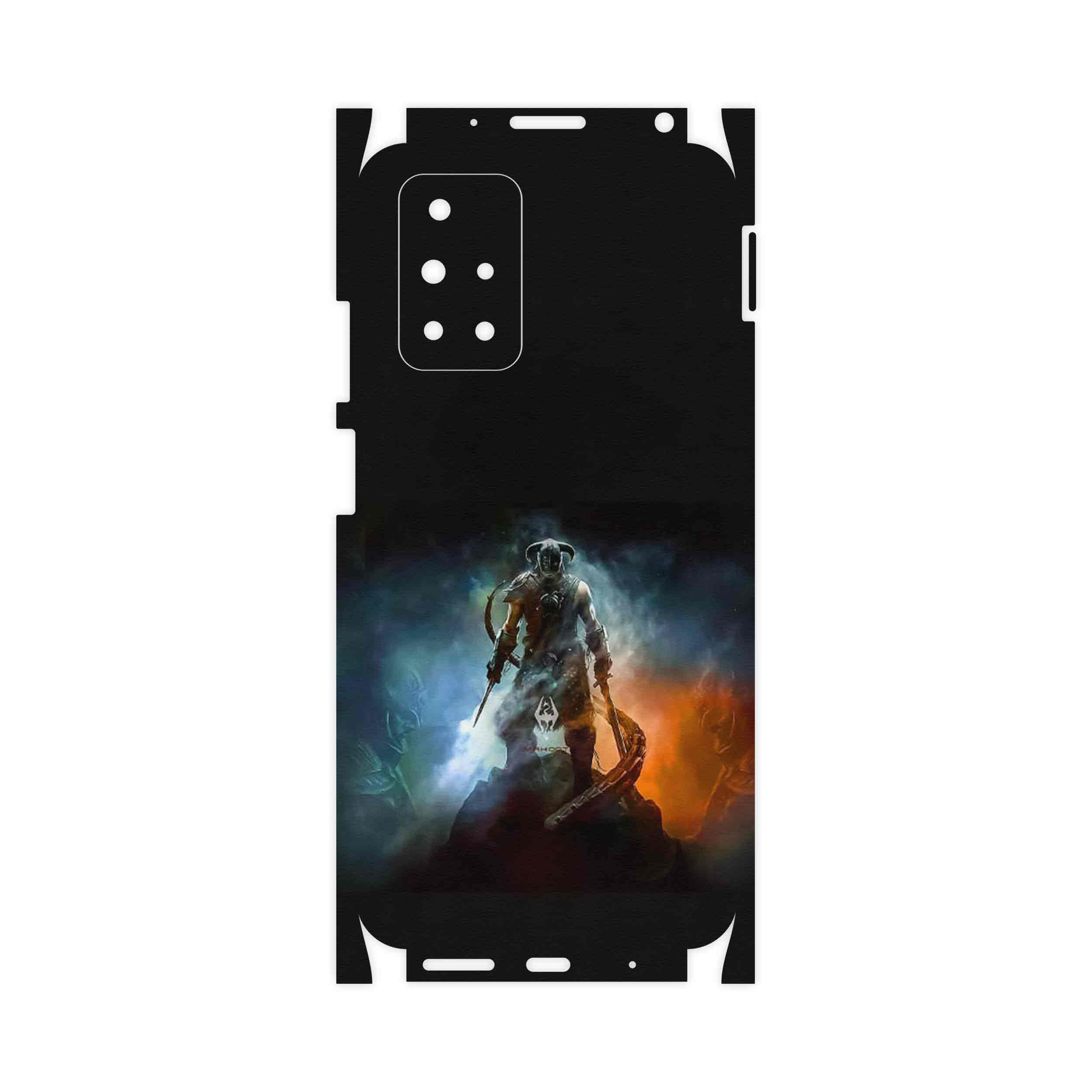 برچسب پوششی ماهوت مدل Skyrim Game Series-FullSkin مناسب برای گوشی موبایل شیائومی Redmi 10