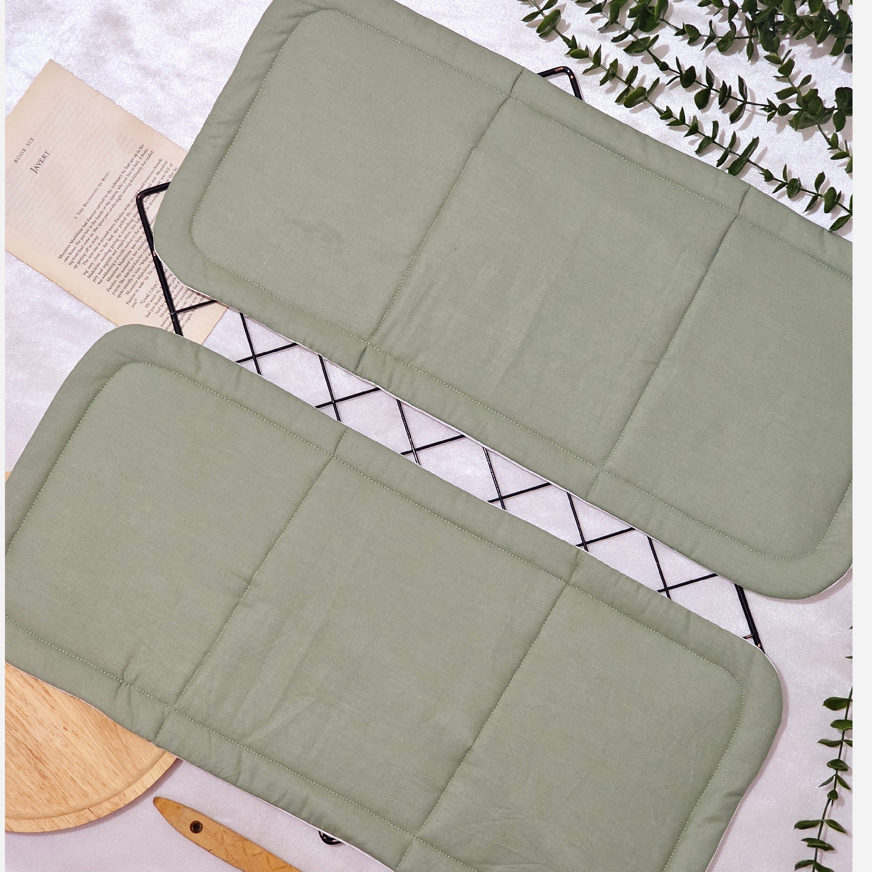 نمگیر ظروف ساده کتان ترک30در60(کنار سینگی)