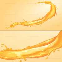 وکتور اسپلش آبمیوه با کیفیت عالی | گرافیک با طعم تربچه