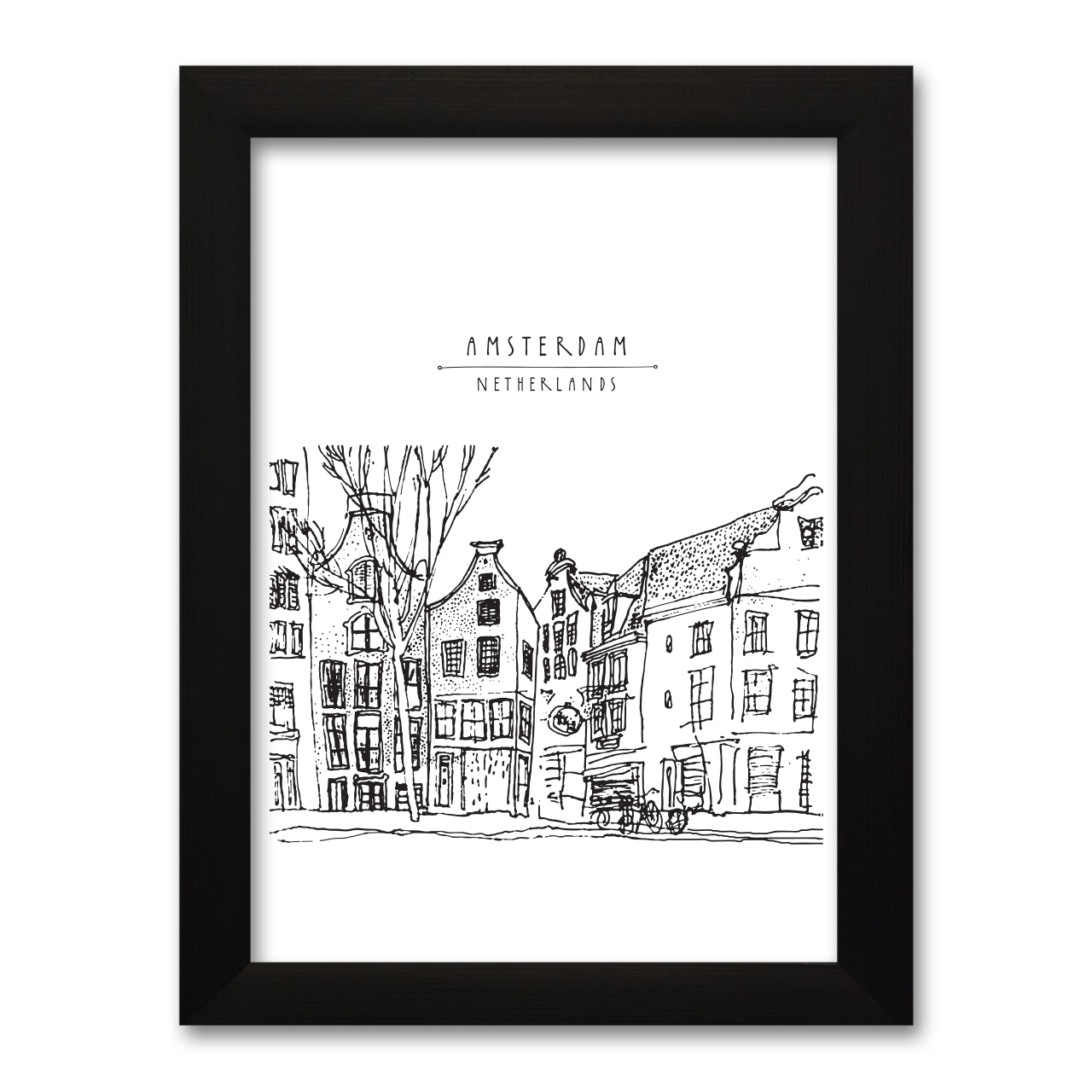 تابلو هیلما گالری مدل HAP1671 BLACK