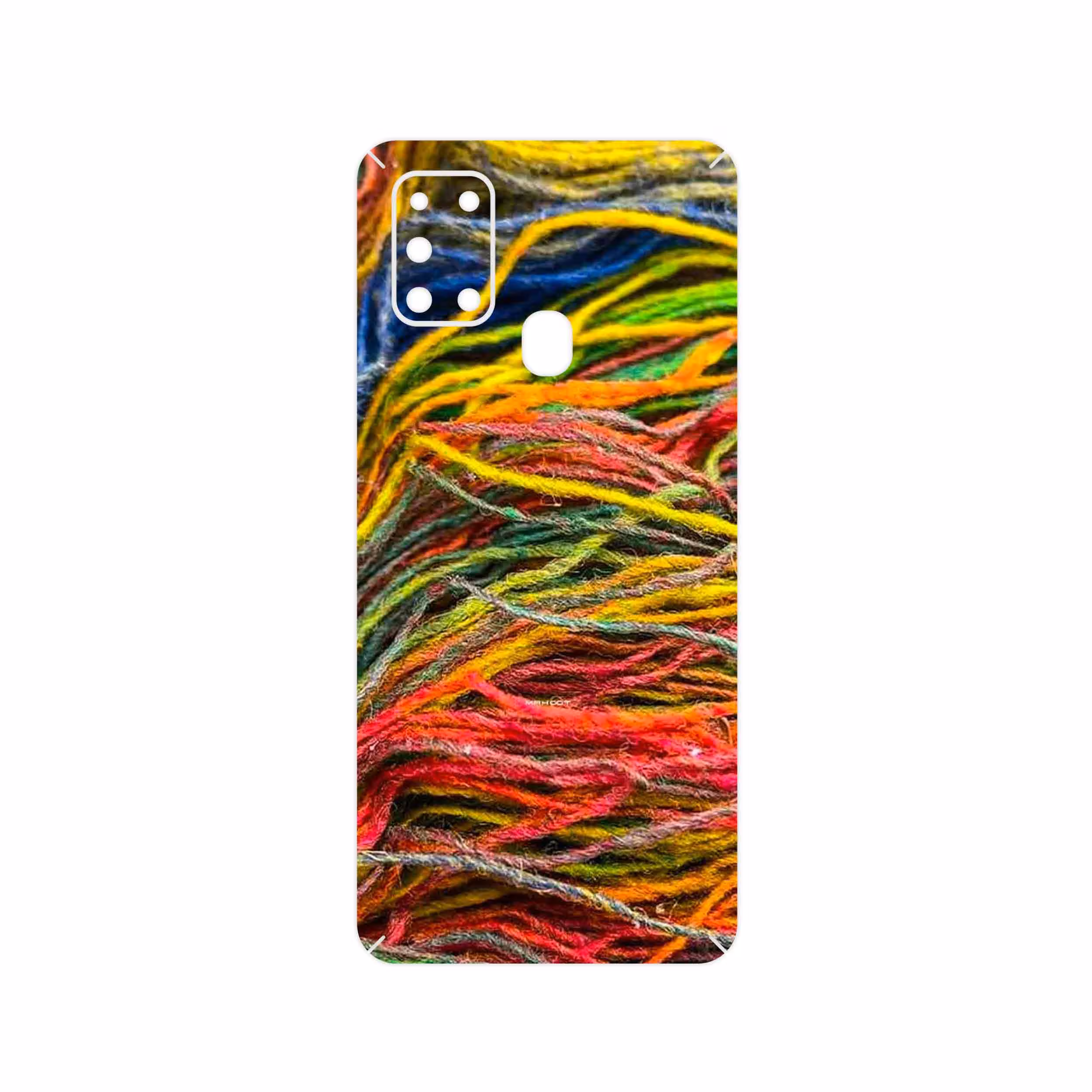 برچسب پوششی ماهوت مدل Fabric Texture 9 مناسب برای گوشی موبایل سامسونگ Galaxy A21s