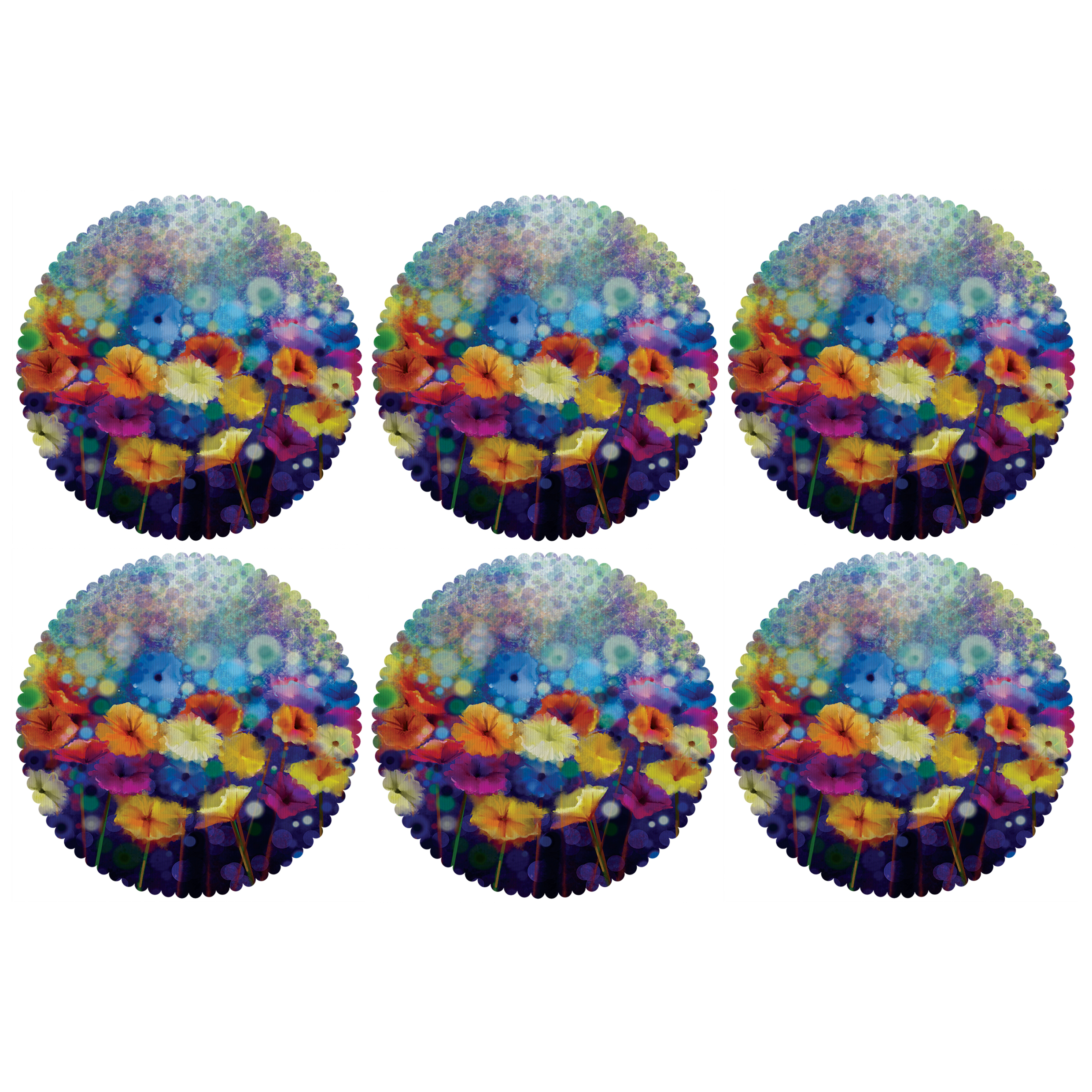 زیربشقابی مدل U2-42308 بسته 6 عددی