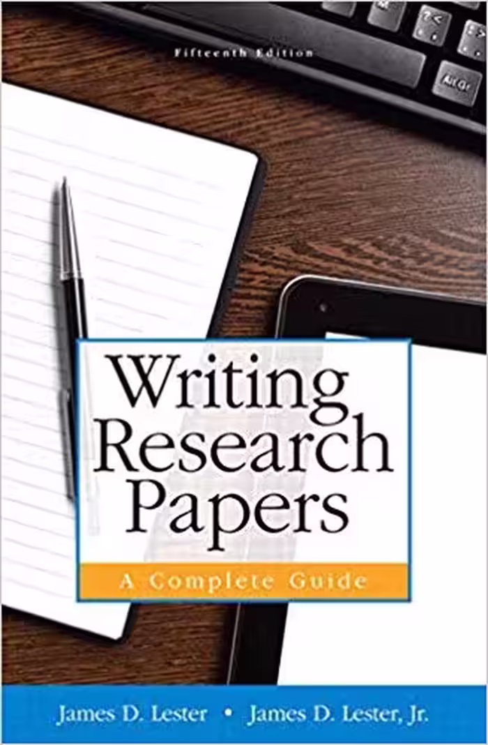 خرید و دانلود نسخه کامل کتاب Writing Research Papers: A Complete Guide 15th Edition -   Pdf