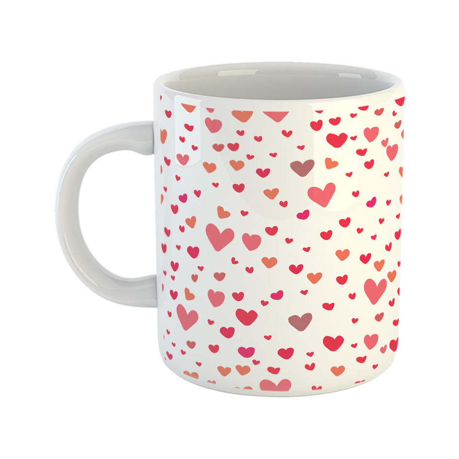 ماگ طرح قلب کد 4