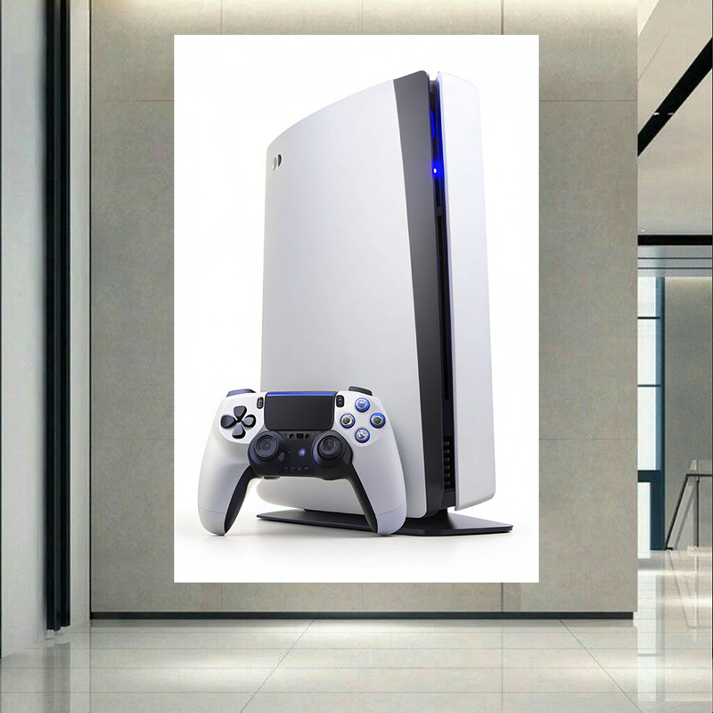 تابلو شاسی طرح شاسی پلی استیشن مدل 5 کد PD20284 | دنیای قاب