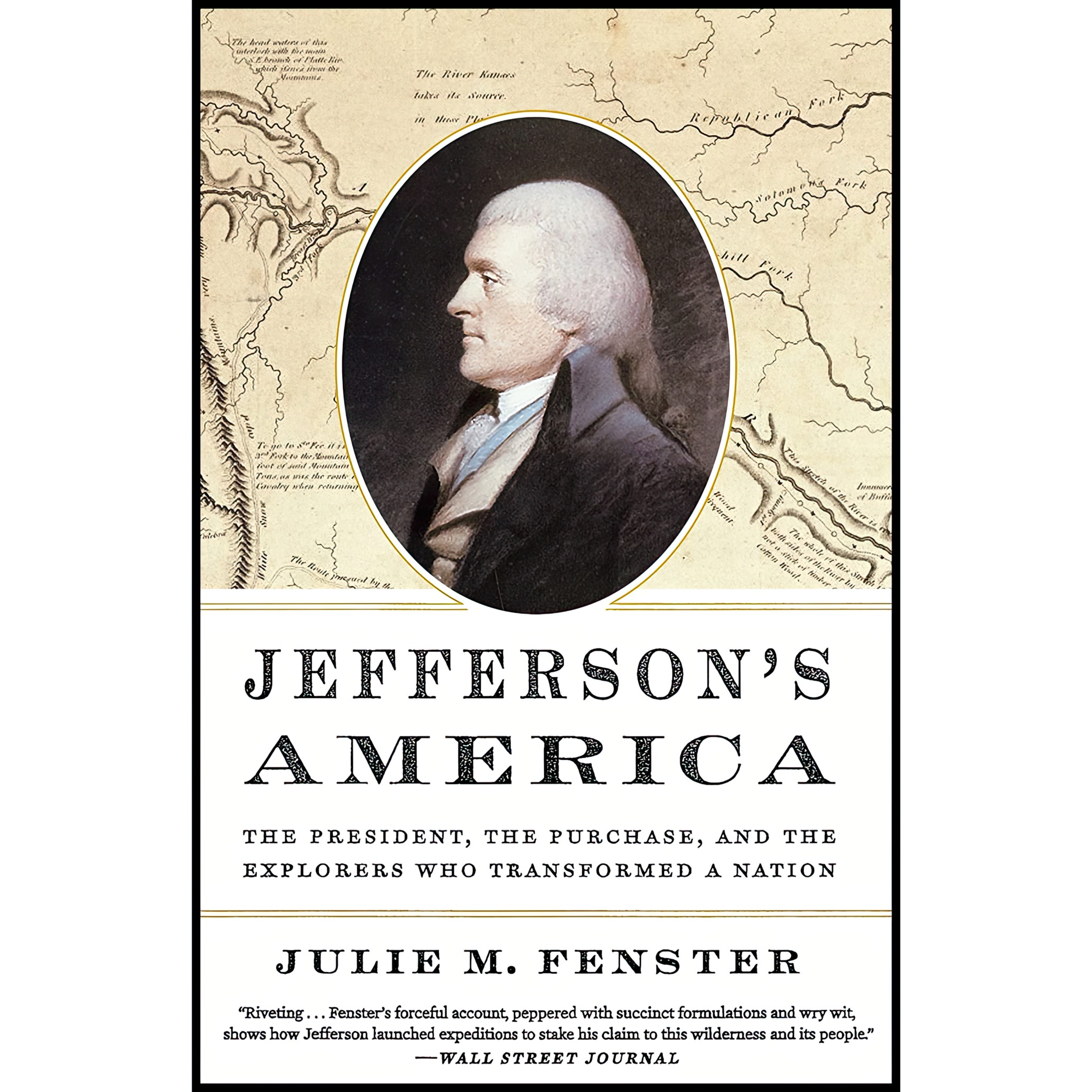 کتاب Jefferson,s America اثر Julie M Fenster انتشارات Crown