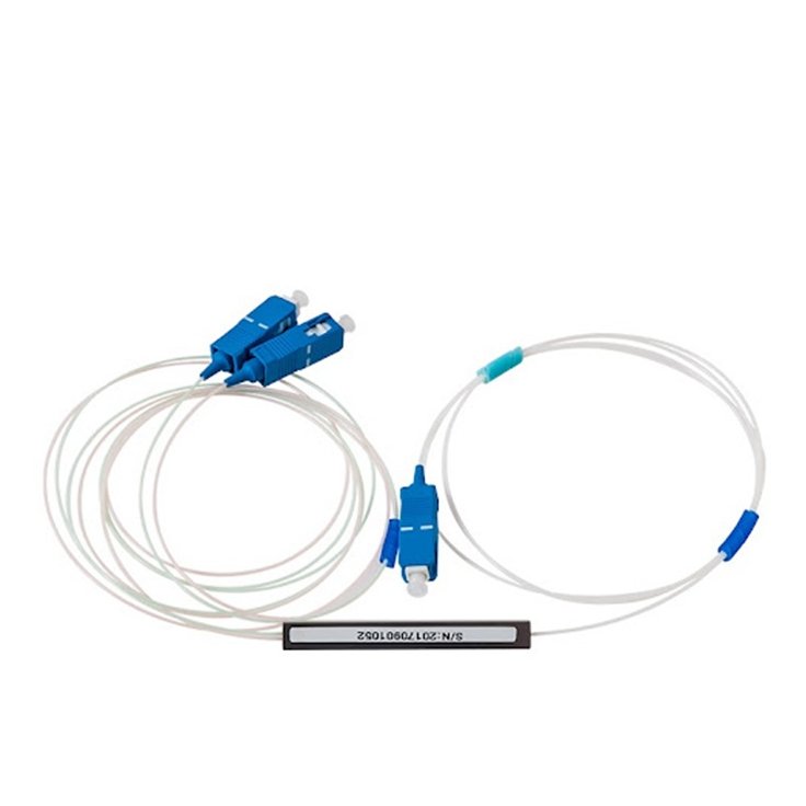 اسپلیتر فیبر نوری 1:2 قلمی plc mini tube  یک متری sc 0.9mm