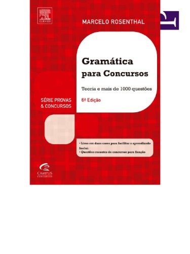 خرید و دانلود نسخه کامل کتاب Gramática para Concursos