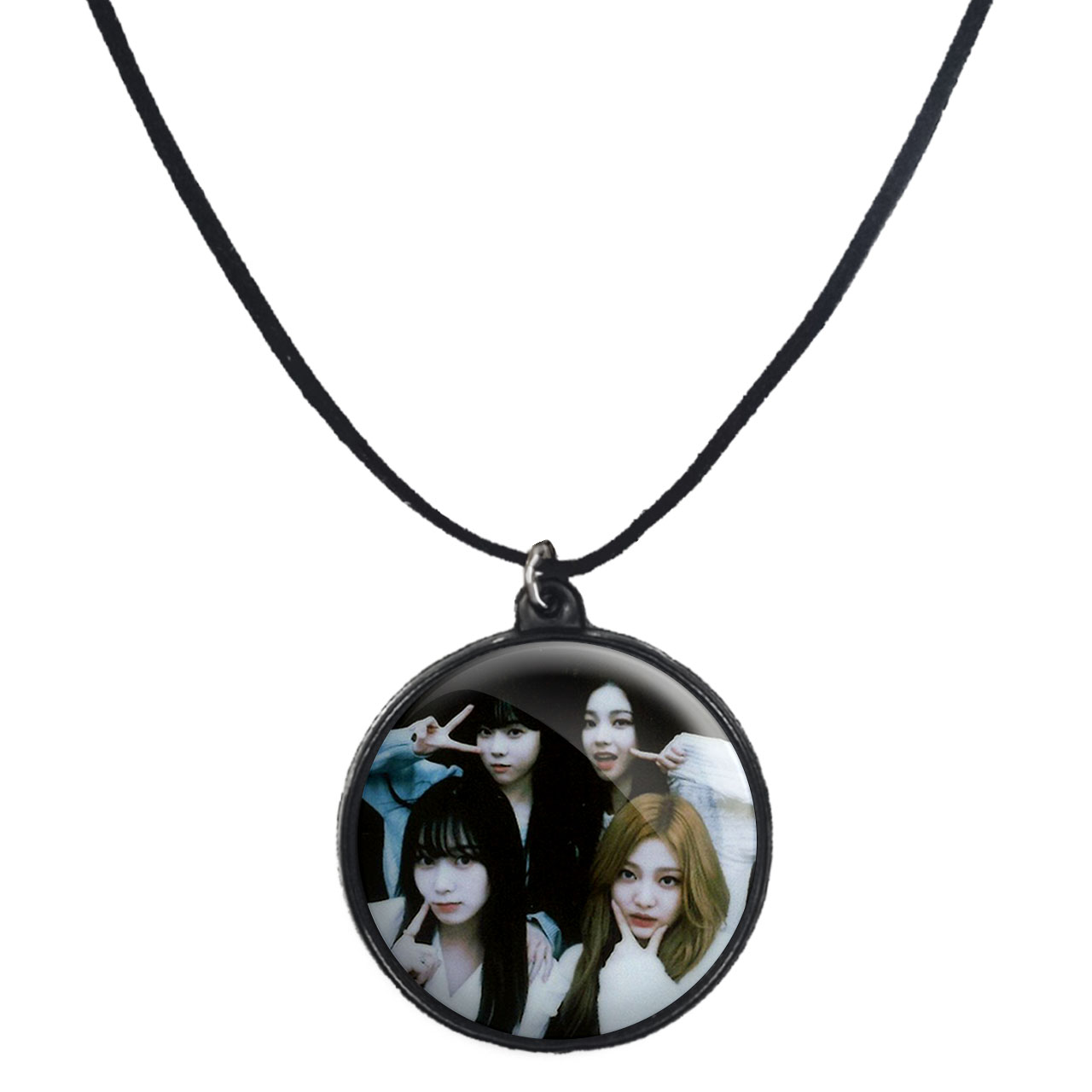 گردنبند پرمانه طرح aespa کد pmb.18647 مدل دو طرفه