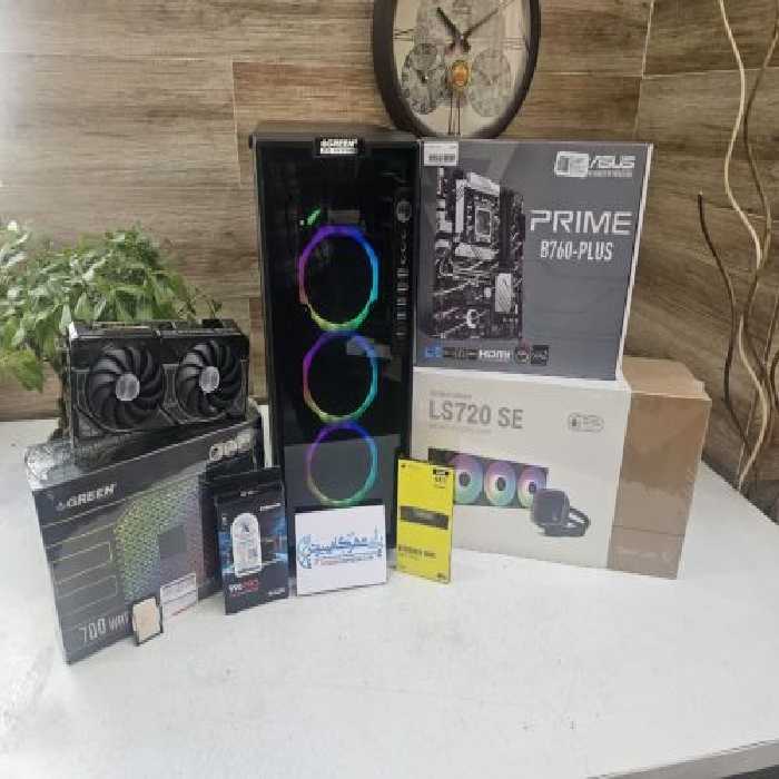 کامپیوتر حرفه ای مخصوص گیم نسل 14 با پردازنده i7 14700K