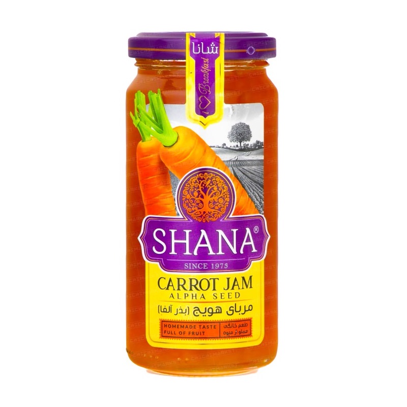 مربا هویج 210g شانا