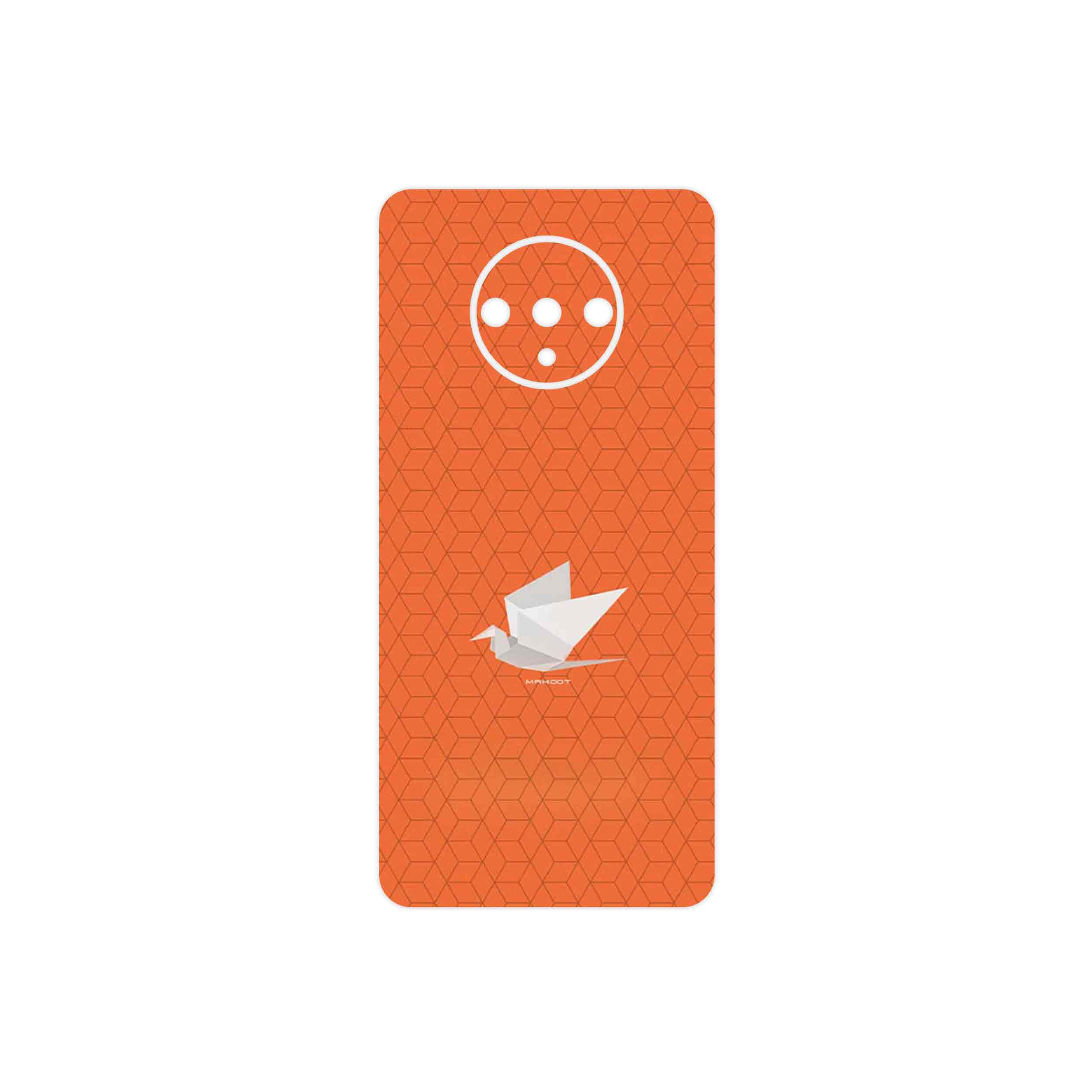 برچسب پوششی ماهوت مدل Minimalist origami bird مناسب برای گوشی موبایل وان پلاس 7T