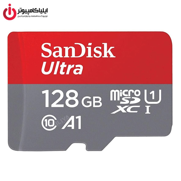 مموری کارت Micro SD کلاس U1 10 برند سن دیسک مدل Ultra SDSQXCY ظرفیت 128 گیگابایت