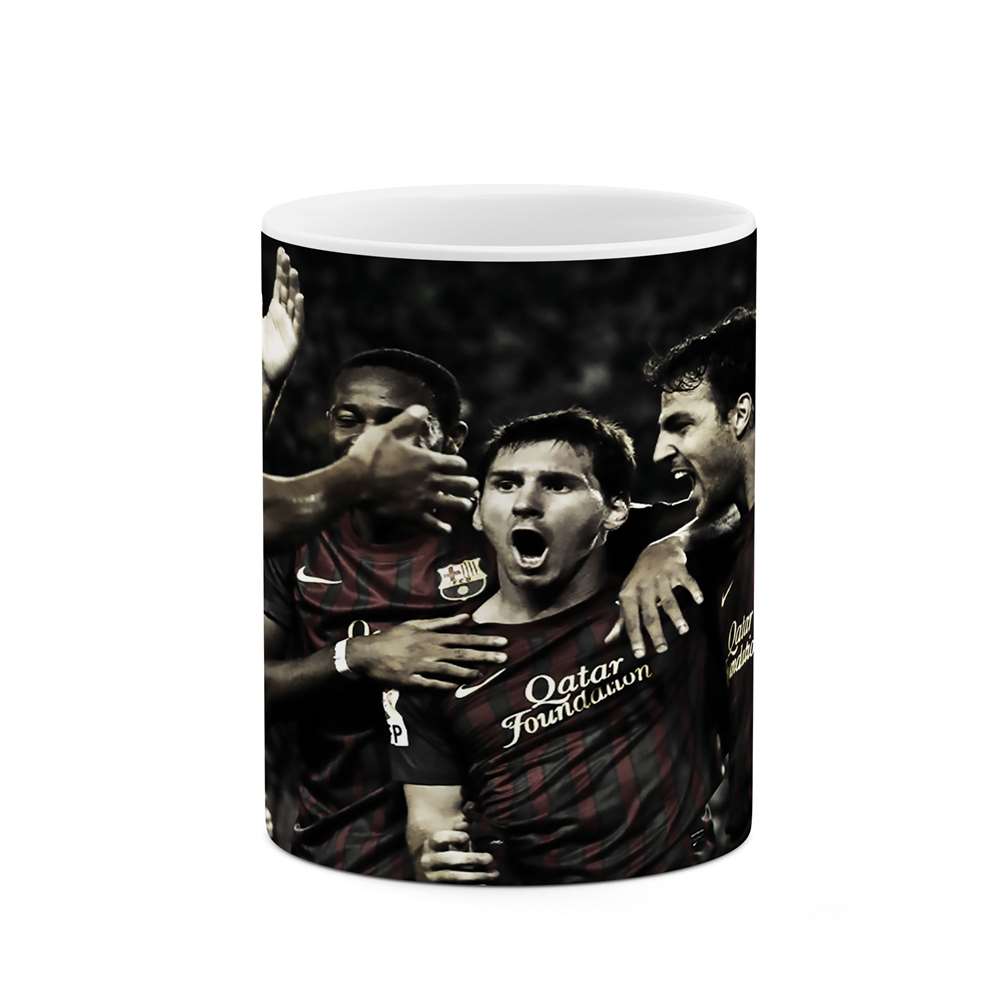 ماگ طرح بارسلونا مدل mgs07652