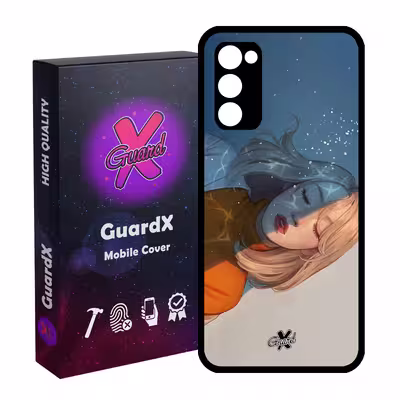 کاور گارد ایکس طرح Girl مدل Glass10013 مناسب برای گوشی موبایل سامسونگ Galaxy S20 FE