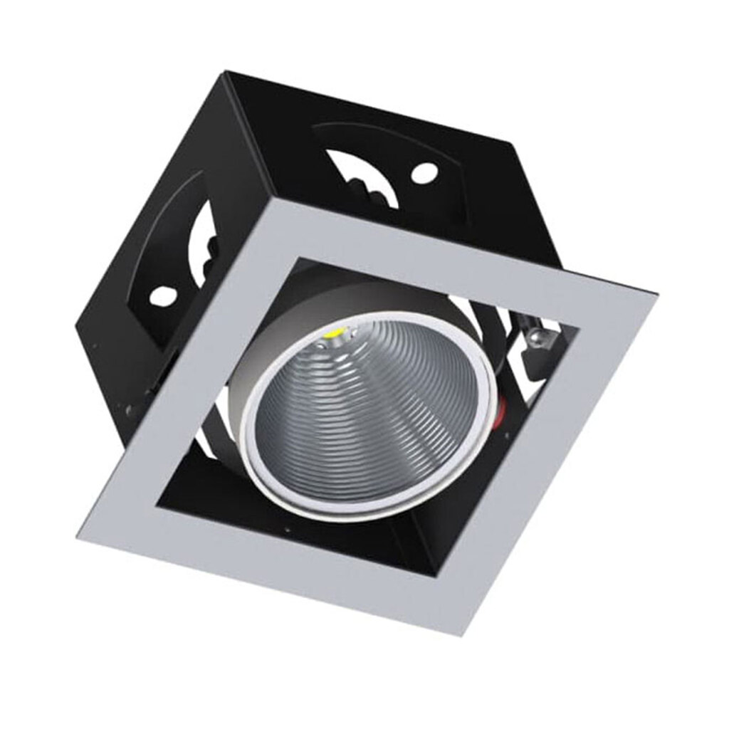 چراغ دانلایت تک خانه توکار 35 وات آرند مدل تابان