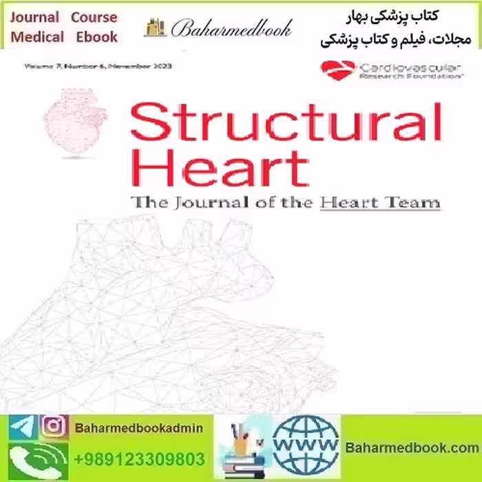 Structural Heart Volume Volume 8 Issue 1 to 2 2024 TRU