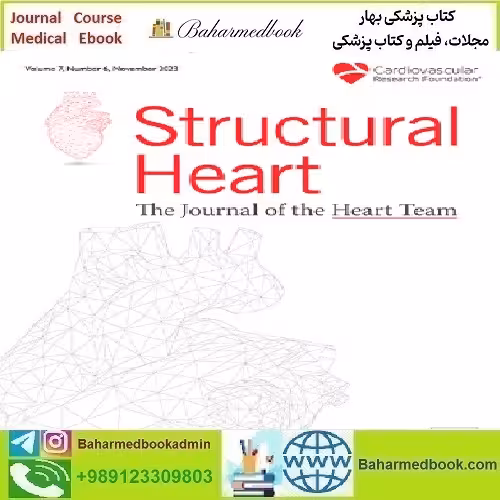 Structural Heart Volume Volume 8 Issue 1 to 2 2024 TRU
