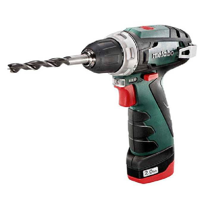 دریل پیچ گوشتی شارژی Metabo مدل PowerMaxx BS