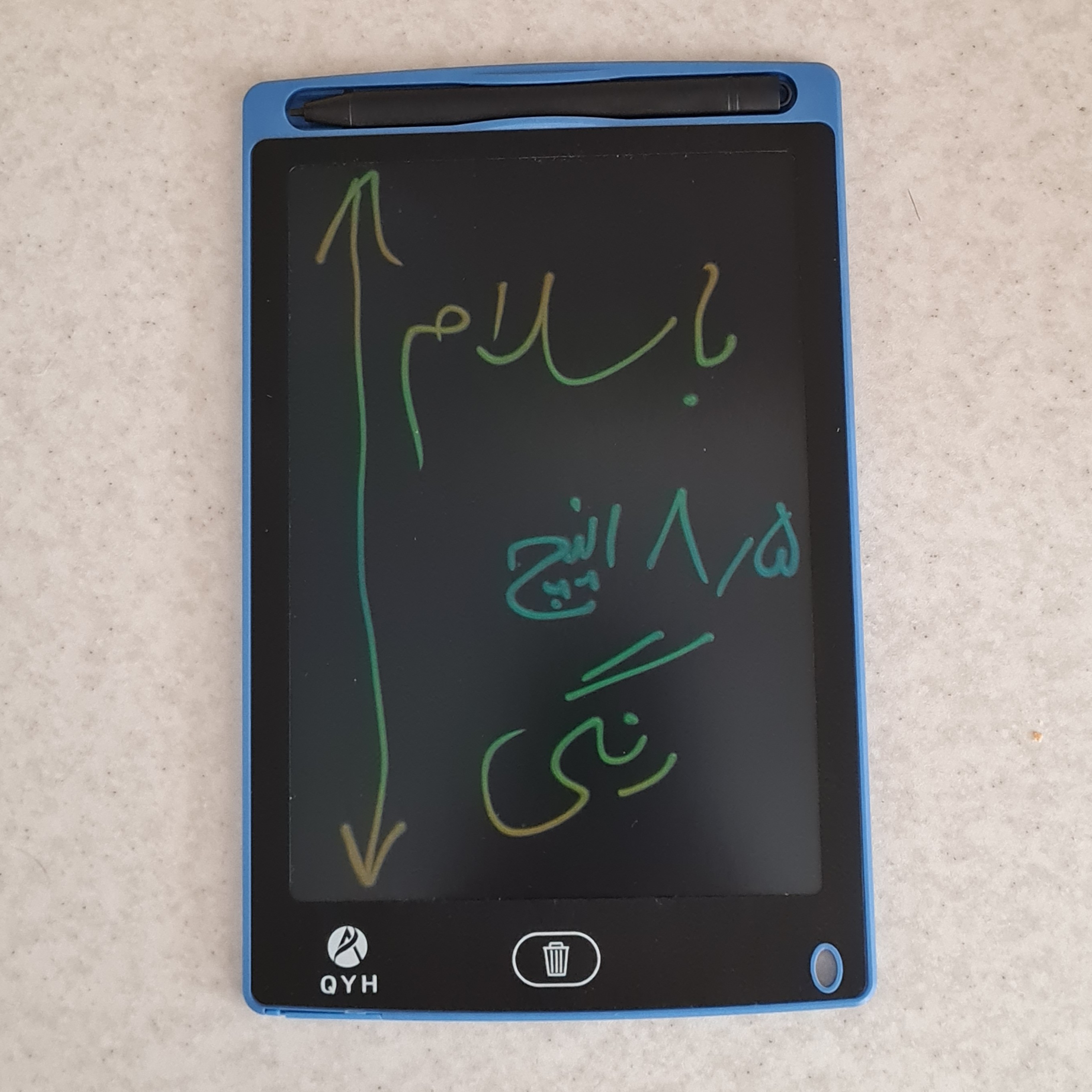 کاغذ دیجیتال رنگی نویس 8.5 اینچ QYH 