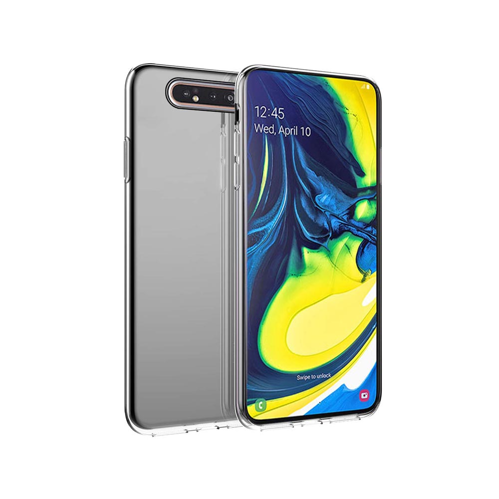 قاب ژله ای شفاف گوشی سامسونگ Samsung Galaxy A80 مدل Clear TPU