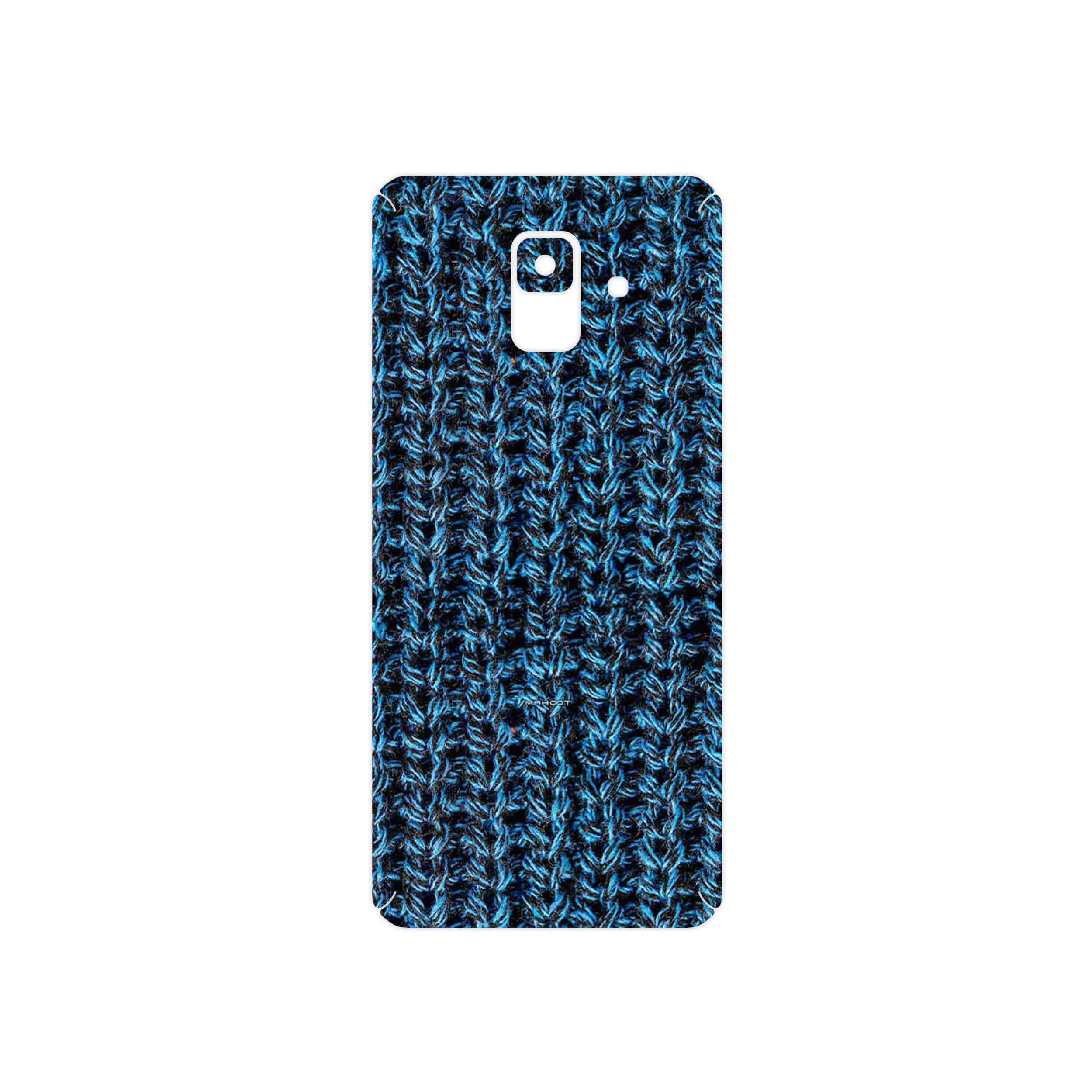 برچسب پوششی ماهوت مدل Fabric Texture 2 مناسب برای گوشی موبایل سامسونگ Galaxy A6 2018