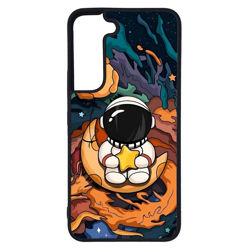 کاور طرح فضانورد کد G-223 مناسب برای گوشی موبایل سامسونگ Galaxy S22 | دیجی قاب دونی