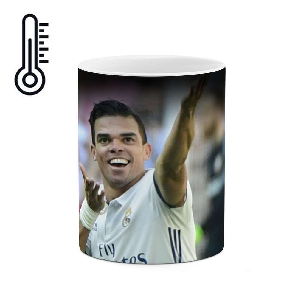 ماگ حرارتی طرح فوتبالیست PePe مدل mgph12532