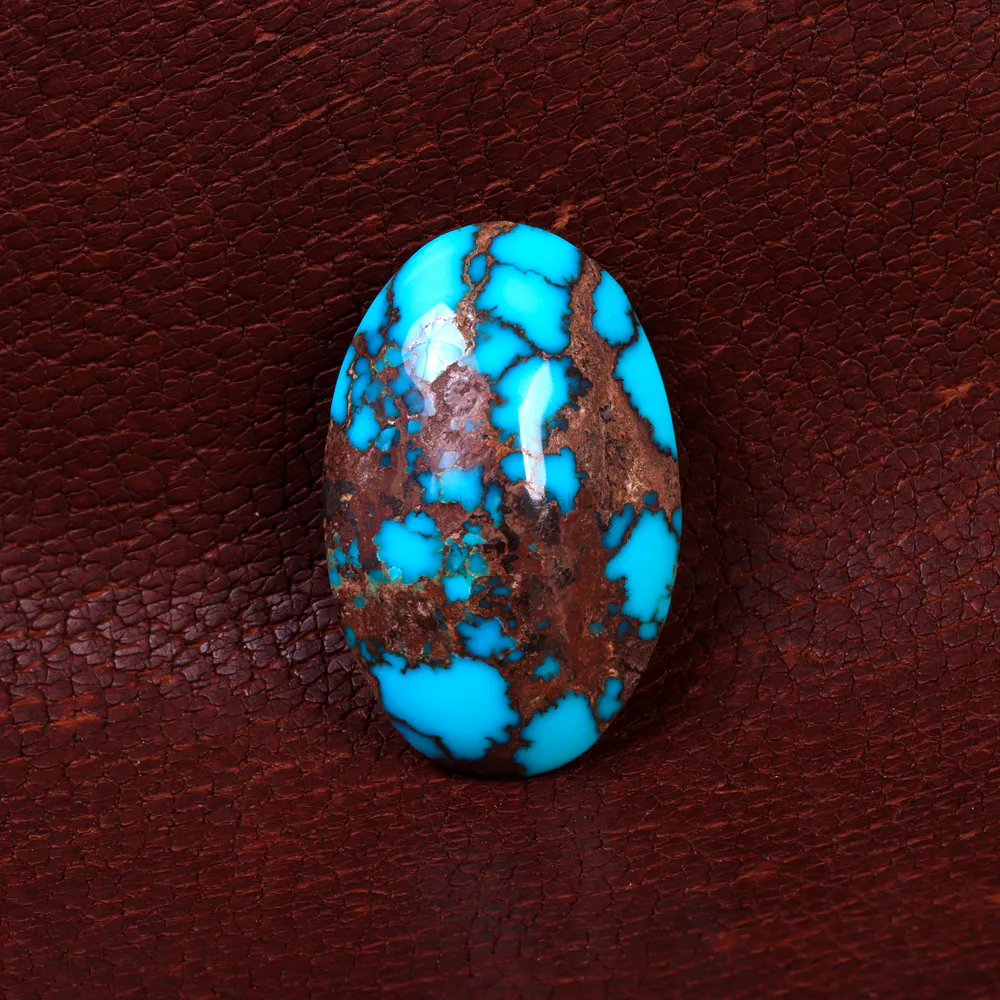 نگین فیروزه شجری کد 15281 - جواهری مشاهیر