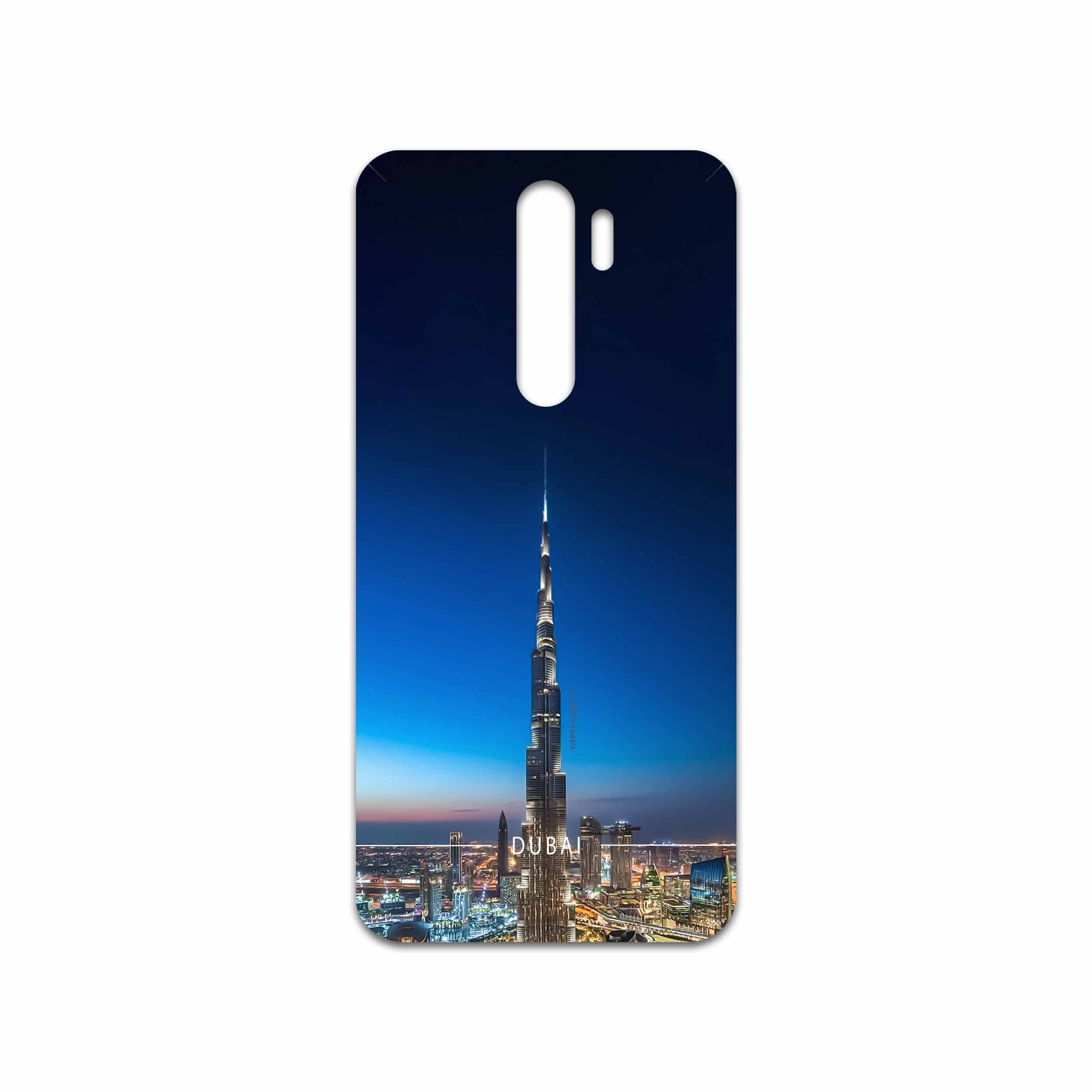 برچسب پوششی ماهوت مدل Dubai City مناسب برای گوشی موبایل شیائومی Redmi Note 8 Pro