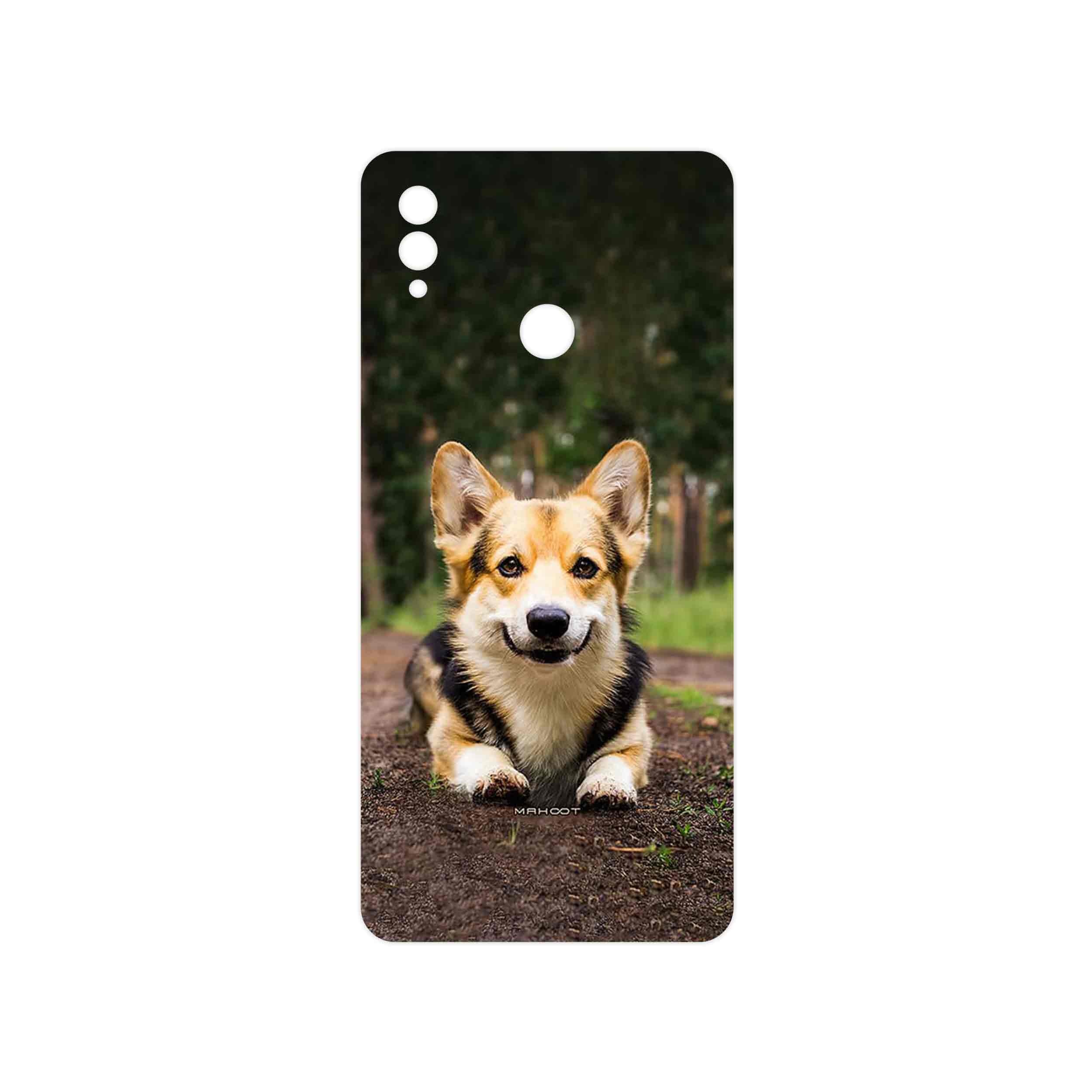 برچسب پوششی ماهوت مدل Dog_2 مناسب برای گوشی موبایل آنر Note 10