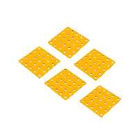 سازه رباتیک مدل صفحه مستطیل 5×5 فلزی رنگی بسته 5 عددی